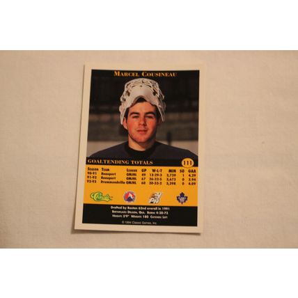 Marcel Cousineau 1994 Classic Pro Prospects NO. 111