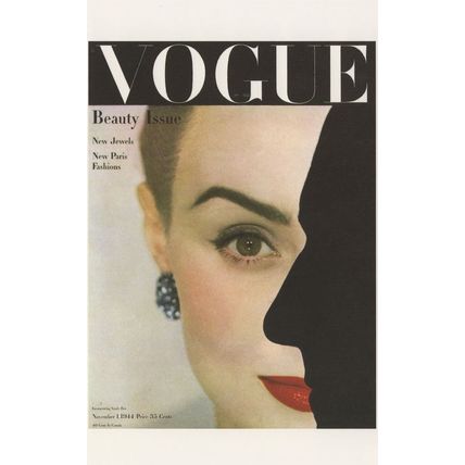1944 New Paris Fashions WW2 Vogue Magazine Photo Postcard