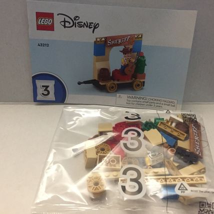 New LEGO Disney Toy Story Woody Float Loose Set
