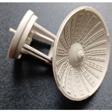 VINTAGE STAR WARS "1980S MILLENIUM FALCON,RADAR DISH & STAND " ORIGINAL PARTS