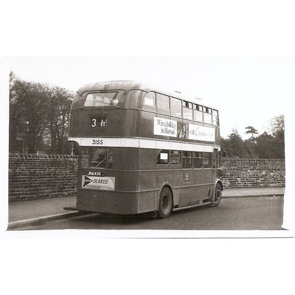 Black & White Photograph of Manchester Corporation Transport - JNA 456