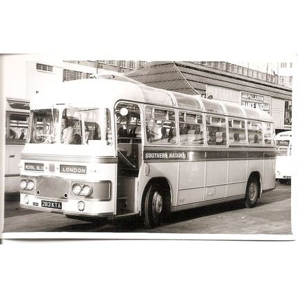 Black & White Photograph of Southern National Omnibus Co. Ltd. - 283 KTA