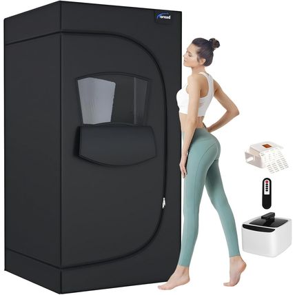 TOREAD 2024 Portable Home Steam Sauna: Full Body Sauna Tent with 2.6L Steamer