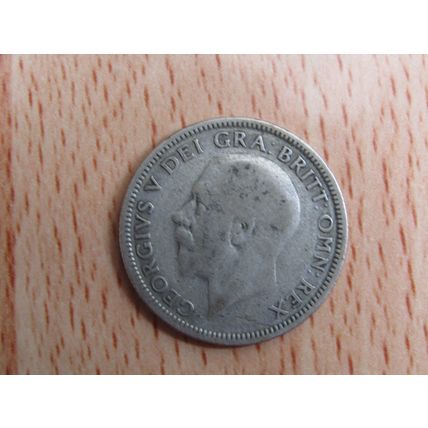 GB 1927 George V Silver 1/- Shilling Coin