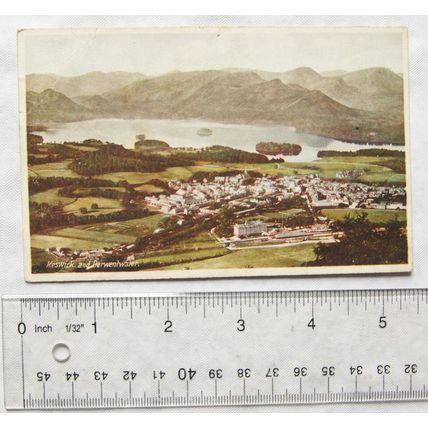 1941 postcard Keswick & Derwentwater