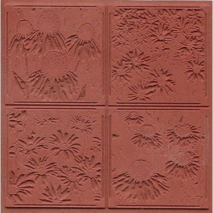 Floral Stamp Set. App 8.5x9cm. Stamping Cardmaking Scrapbooking Crafts