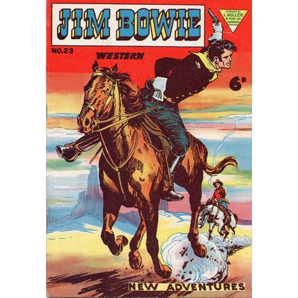 ENGLISH WESTERN - JIM BOWIE NO. 23 (1957)