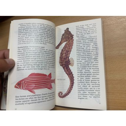 1980 "TROPICAL MARINE AQUARIA" ILLUSTRATED VINTAGE PAPERBACK BOOK (P2)