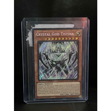 Crystal God Tistina - DUNE-EN089 - Secret Rare - 1st Edition Duelist Nexus Yu-Gi