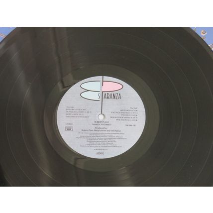 ROBERT PLANT, SHAKEN N STIRRED VINYL LP.