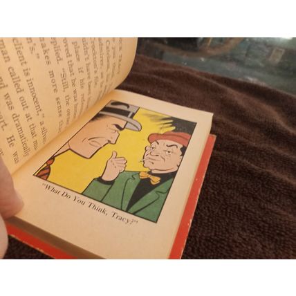 Big Little Book Dick Tracy Encounters Facey By Paul S. Newman 6.5 FN+ Shape 1967