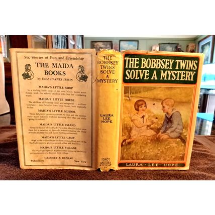 The Bobbsey Twins Solve A Mystery By Laura Lee Hope WDustjacket 1934 Great Shape