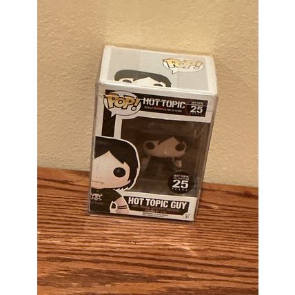 Funko Pop! Hot Topic Guy Exclusive Celebrating 25 Years Figure (Box & Protector)