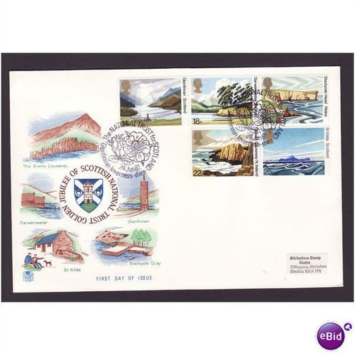 GREAT BRITAIN 1981 THE NATIONAL TRUSTS FOR SCOTLAND 2 FIRST DAY COVER #3