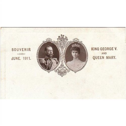 Souvenir June 1011 King George V And Queen Mary Postcard (ROY1067)