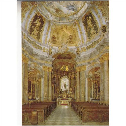 Colour Postcard - Kirchenschiff mit Hochaltar - Weltenburg, Germany (2)