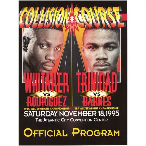 Boxing Programme-1995 November 18. Pernell Whitaker vs H Rodriguez WBC Welter