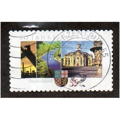 GER 2007 €0.55 (S/A) 'SAARLAND' FINE USED (EBID30-515)
