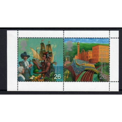 Sg2085a booklet pane 2085 & 2089 fresh unmounted mint (z 336)