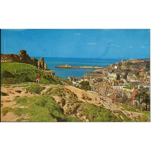 Hastings, Sussex From The Castle - Shoesmith & Etheridge Ltd. N455 - C13447