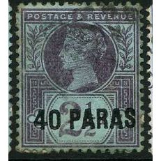 BRITISH LEVANT 1887/1896 SG 4 - #2 fine used (o)