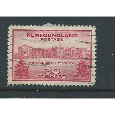 newfoundland stamps sg290 used sg 290