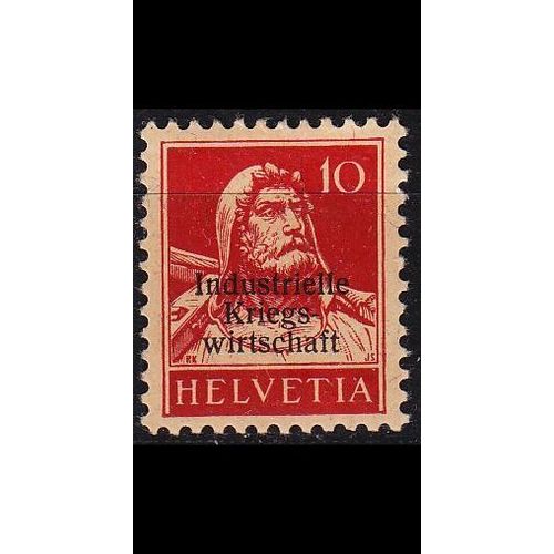 SCHWEIZ SWITZERLAND [DienstKrieg] MiNr 0004 I ( */mh ) [01]