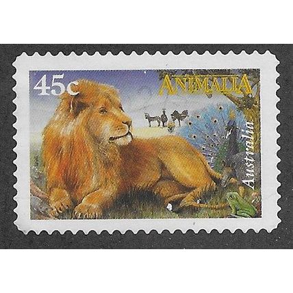 AUS 1996 45c(S/A) 'ANIMALIA' FINE USED (EBID66-618)