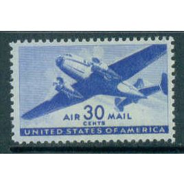 C30 30c Transport Plane Fine MNH Q0563
