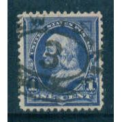 Used 264 1c Benjamin Franklin Almost Very Fine M02887
