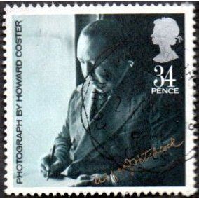 1985 British Film Year. 34p Value. Alfred Hitchcock. Fine Used