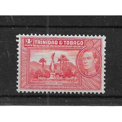 Trinidad&Tobago.SG249a 4c Memorial Park.Mounted Mint.Jan23
