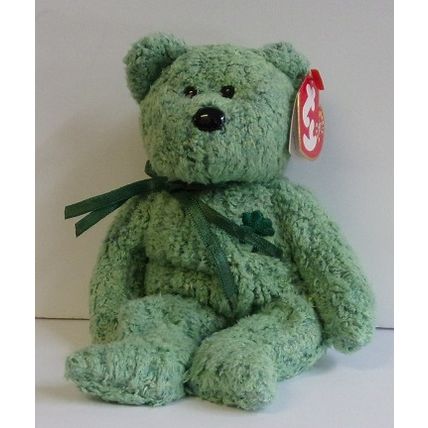 TY BEANIE BABIES ' SHAMROCK ' ( 2000)