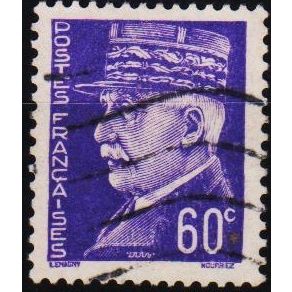 France. 1941 60c S.G.713 Used