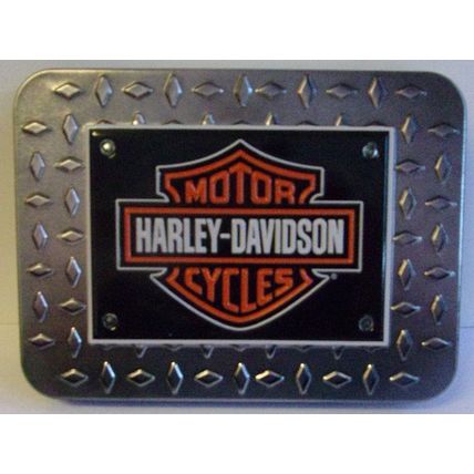 HARLEY-DAVIDSON MOTOR CYCLES COLLECTIBLE TIN and PLAYING CARDS (2005)