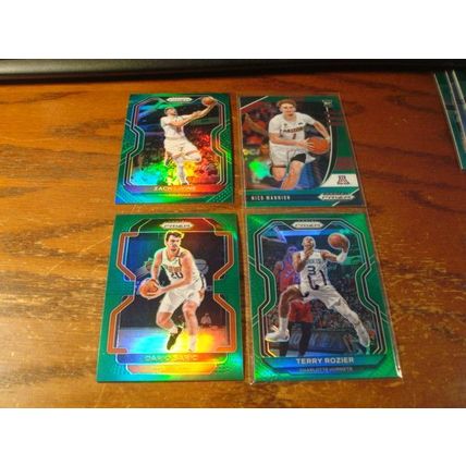 2018-2021, Panini , 12-Cards, Green Prizms, BATUM/MANNION, ++