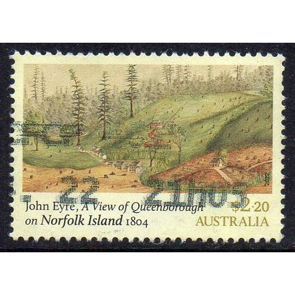 Norfolk Island 2022 Historical Views - Queensborough, John Eyre 1804 $2.20 Used