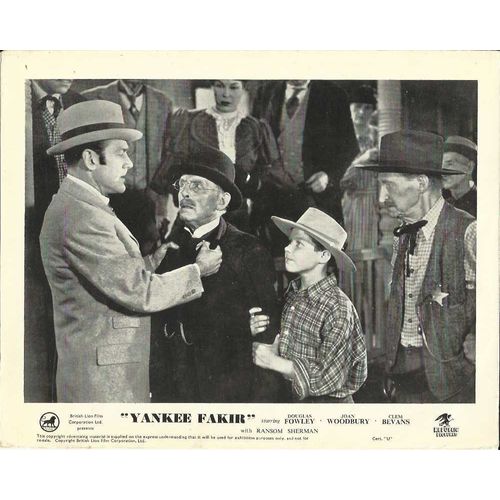 YANKEE FAKIR Douglas Fowley, Joan Woodbury F-O-H Stills (5)