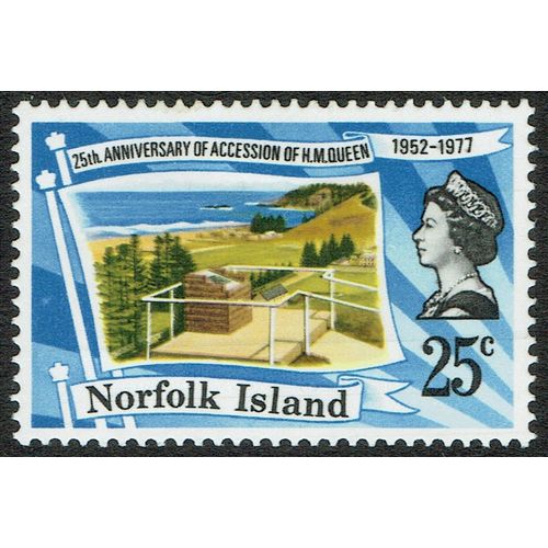 Norfolk Island 1977 Silver Jubilee 25c Multicoloured SG196 MM
