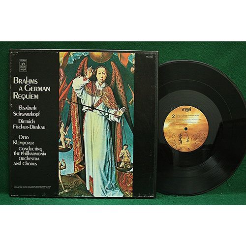 Klemperer/Schwarzkopf/Dieskau - Brahms: A German Requiem - 2-LP - SBL 3624 - NM