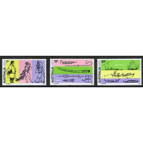 Australia 1971 28th Intl Congress Orientologists set 3v SG483-485 UM