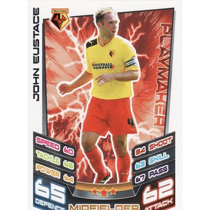 Match Attax Championship 2012/2013 204 John Eustace Watford