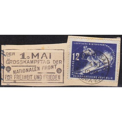 GERMANY DDR [1950] MiNr 0246 ( BStk ) [02] Sport