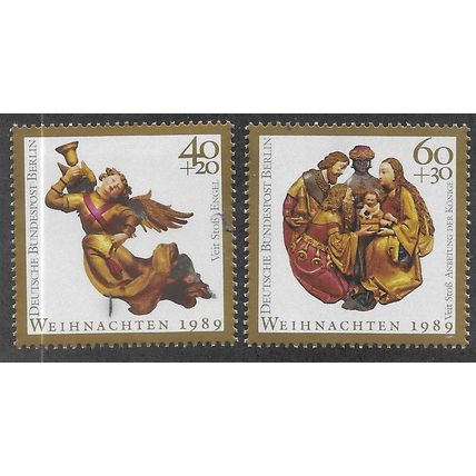 BERLIN - 1989 U/M (SET) 'CHRISTMAS' (2v) (EBID66-074)