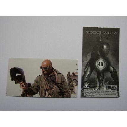 Marvel - Iron Man The Movie 2008 - Preziosi Sticker Drop-down Choice (e18)