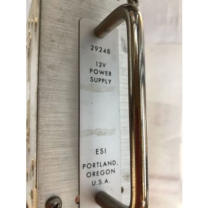 ESI 29248 12V POWER SUPPLY, 12.0VDC- 2.5A,DK