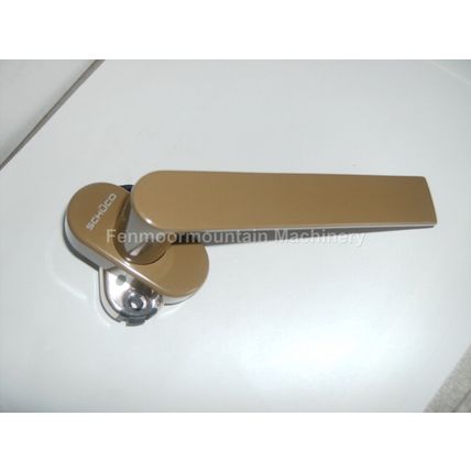 240154 Schuco straight lever door handle for tubular frame for 10mm spindle