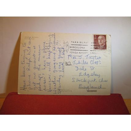 PORTALS NOUS, MALLORCA, SPAIN used postcard. 1973 pm =