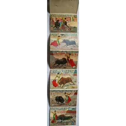 9x postcards El arte de CHAMACO Le grand Torero. The Great Bullfighter