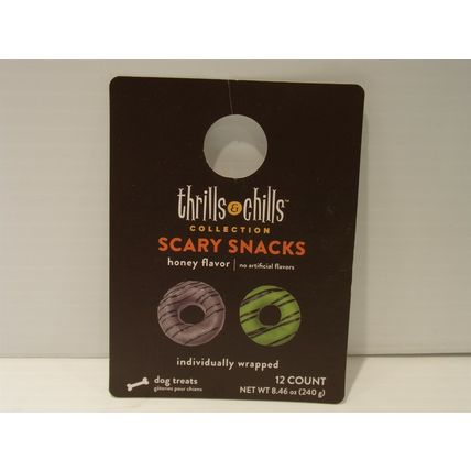 Dog Treats Petsmart Thrills & Chills Scary Snacks Individually Wrapped 48 ct